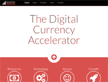 Tablet Screenshot of crosscoinventures.com